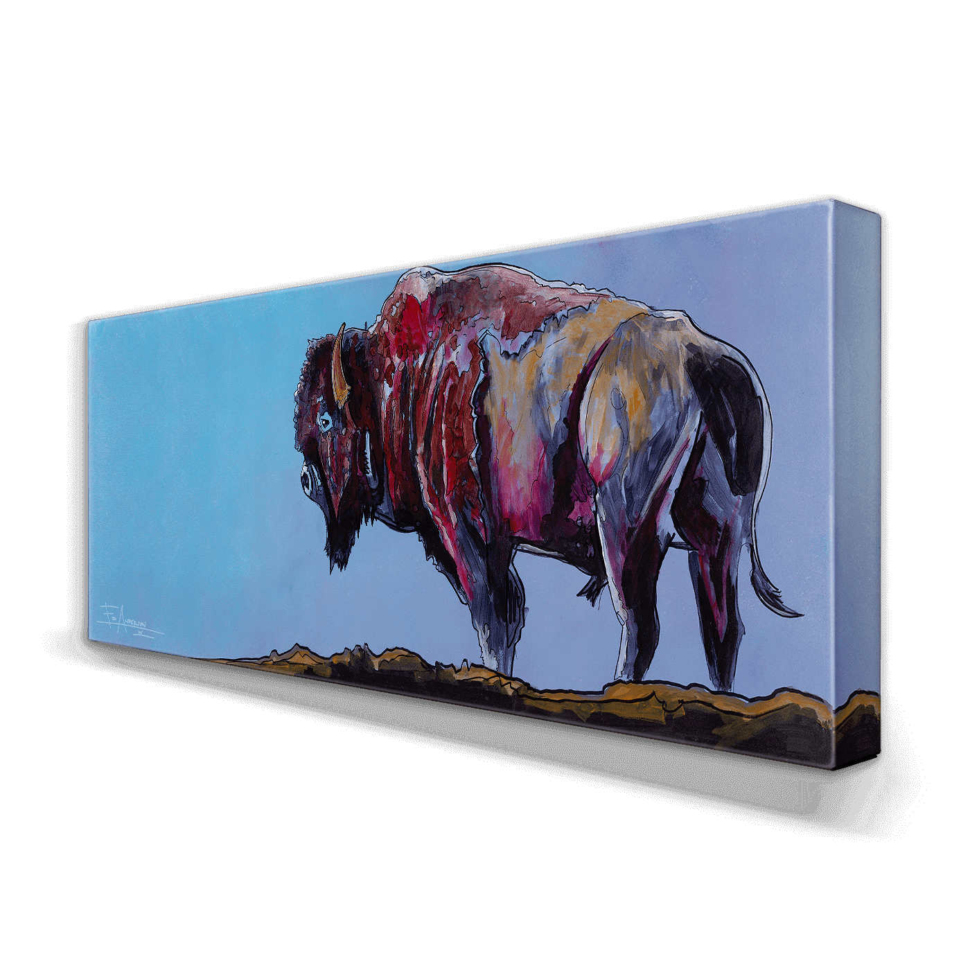 Bison Metal Box Art