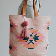 Pink Aztec Tote