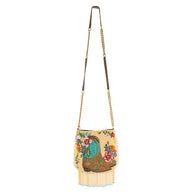 Hand-Beaded Cowboy Boots Crossbody