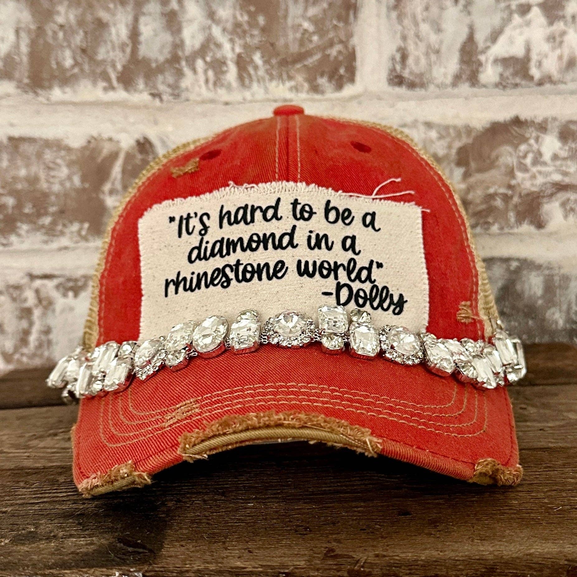 Diamond in a Rhinestone World Hat