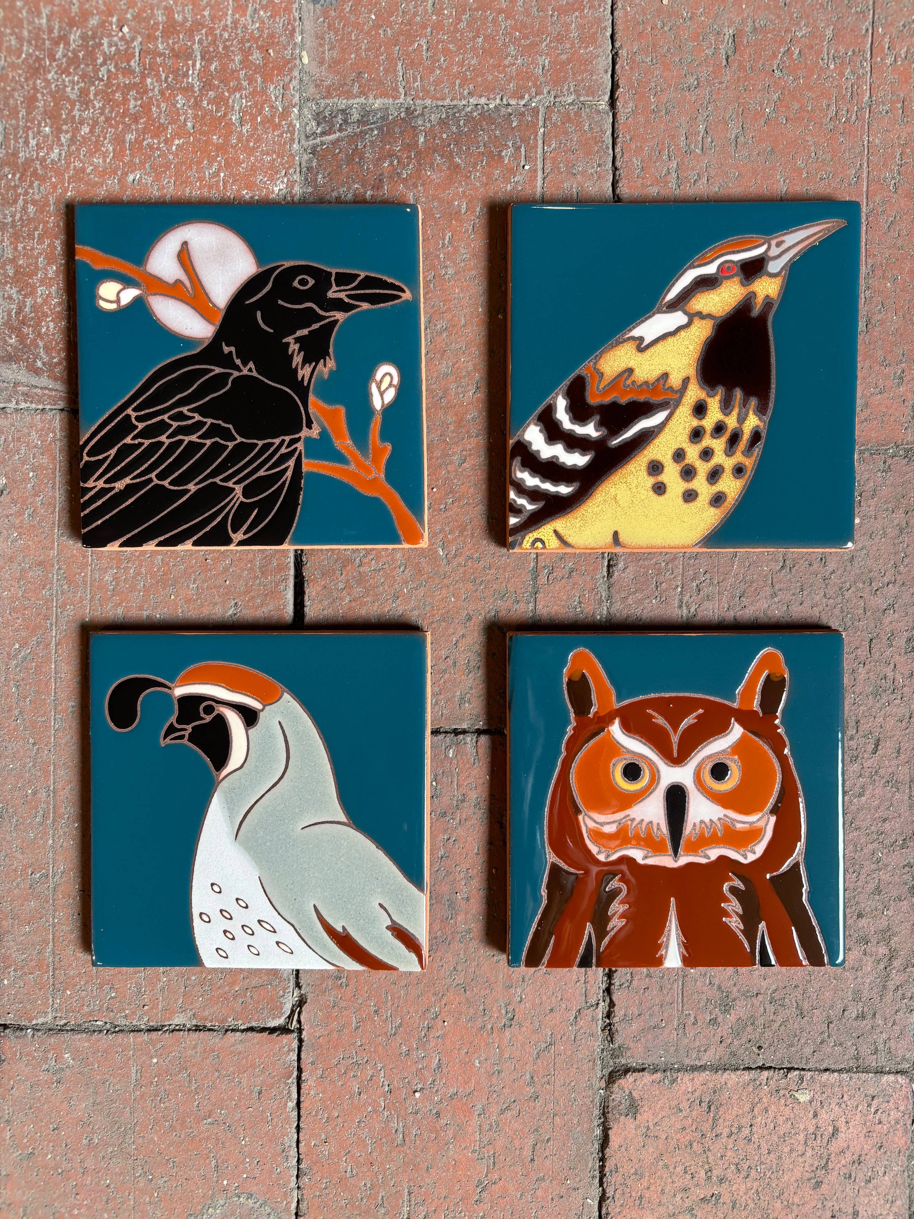 Southwest Bird Coaster (Single) – Choose from 2 Designs