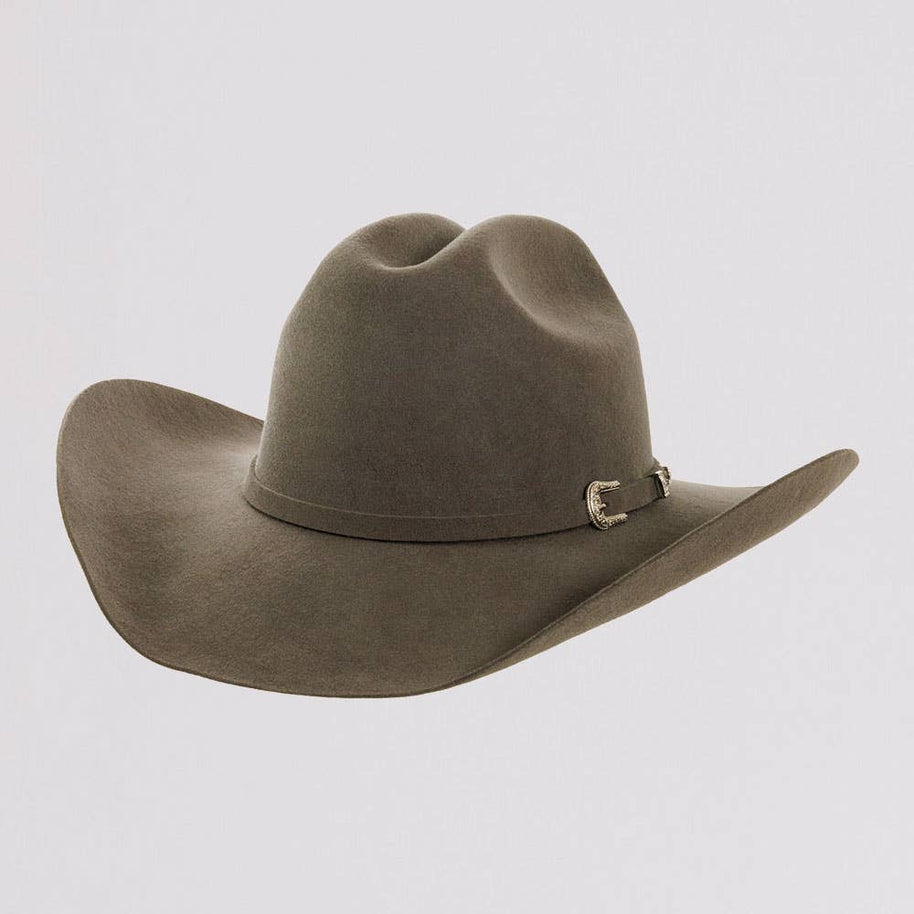 100% Wool Felt Western Cowboy Hat - Style Cattleman