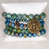 Tessa Bracelet in African Turquoise