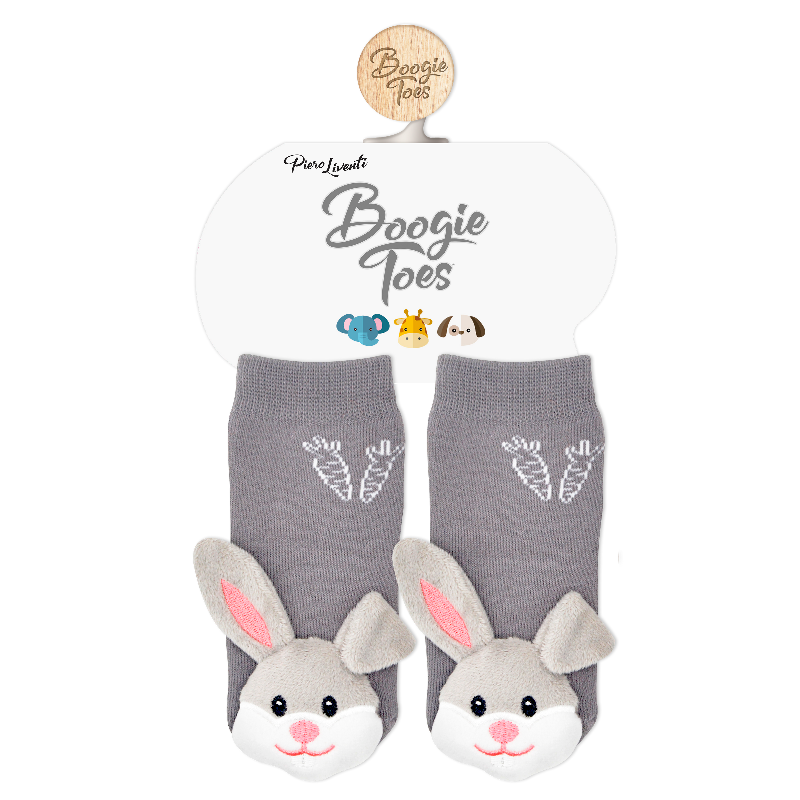 Bunny Boogie Toes Rattle Socks