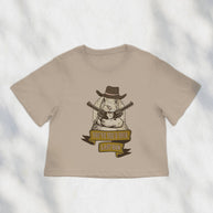 Bunny Cowgirl Boxy Crop Top