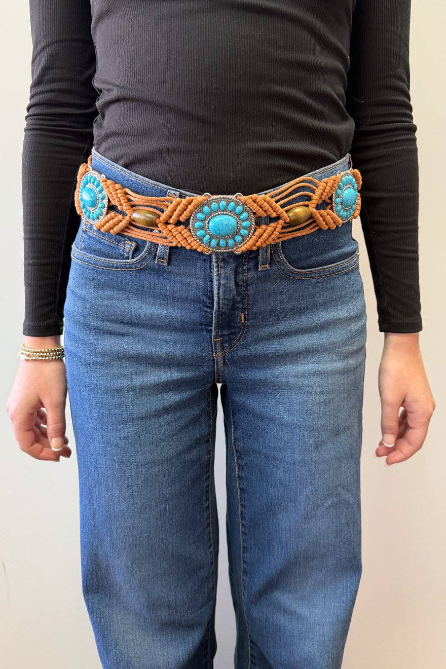 Amaya Belts: White