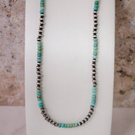 Turquoise & Desert Pearl Necklace