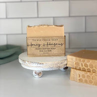 Goat Milk Soap Honey Hibiscus
