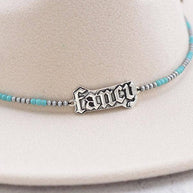 Fancy Navajo Bead Hat Band