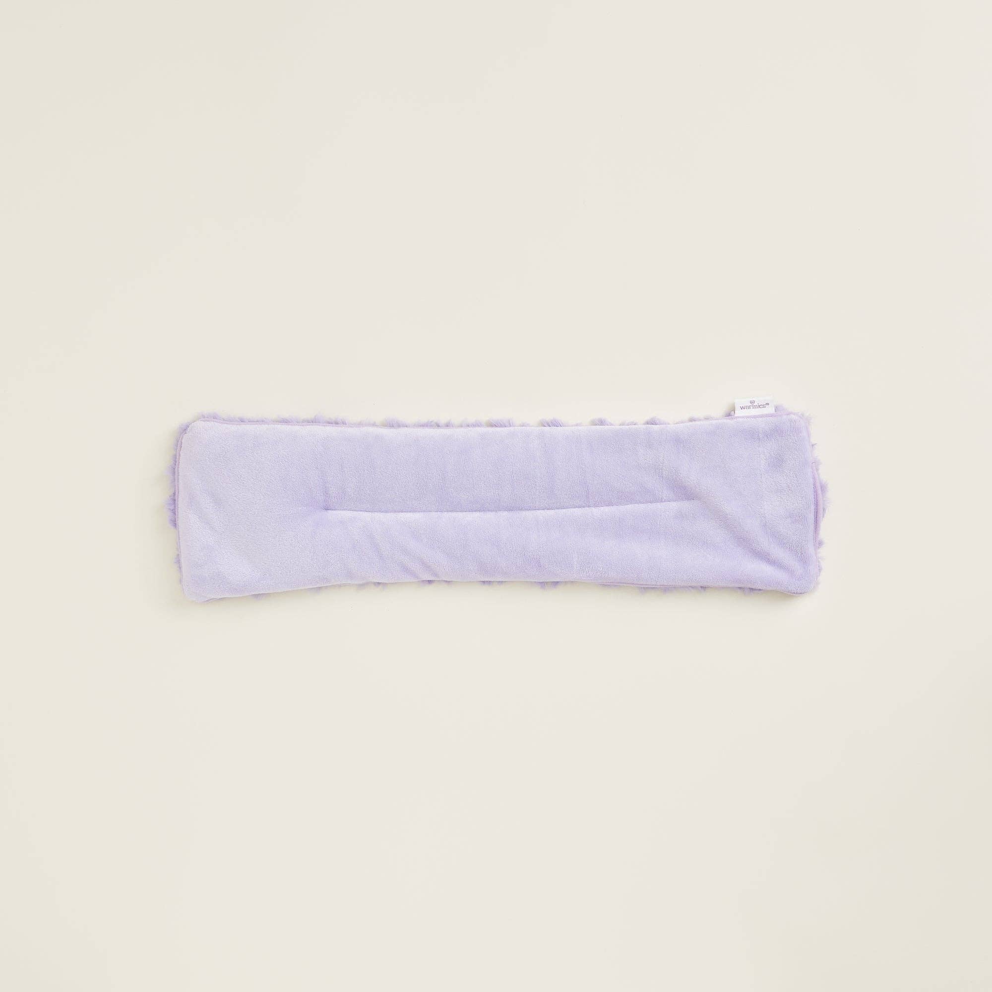 Curly Purple Warmies Neck Wrap Travel and wellness Gift