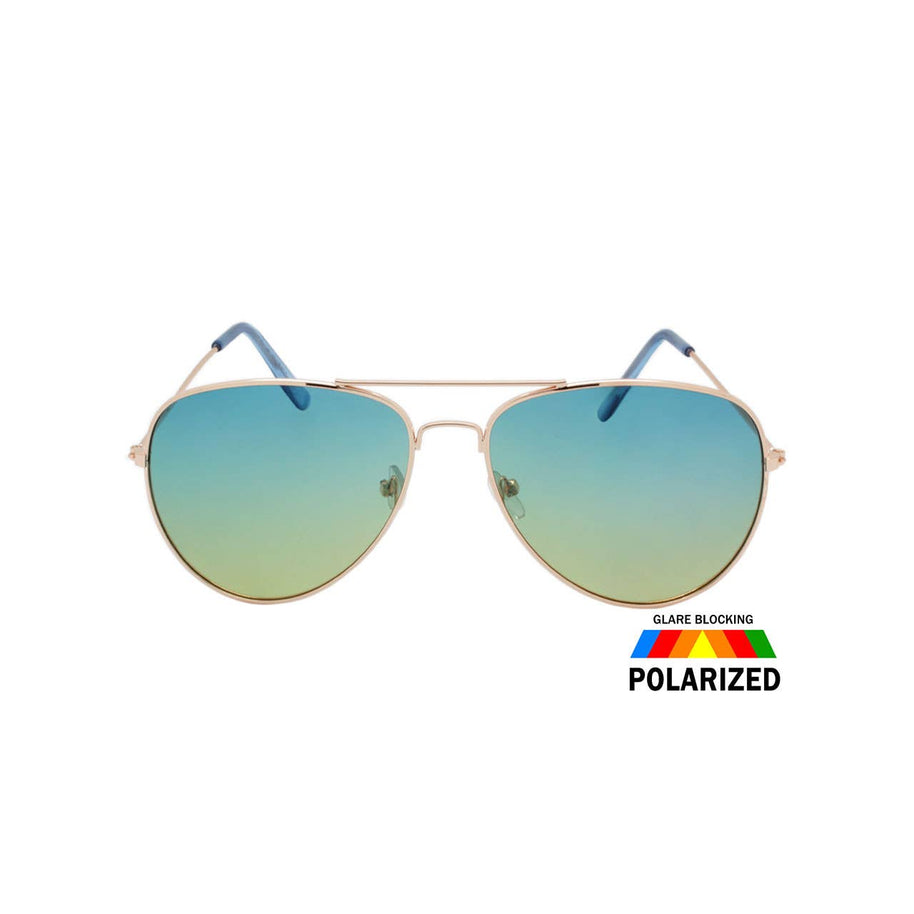 Polarized Aviator Sunglasses Womens Stylish Glasses Ocean