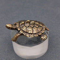 Turtle Brass Figurine
