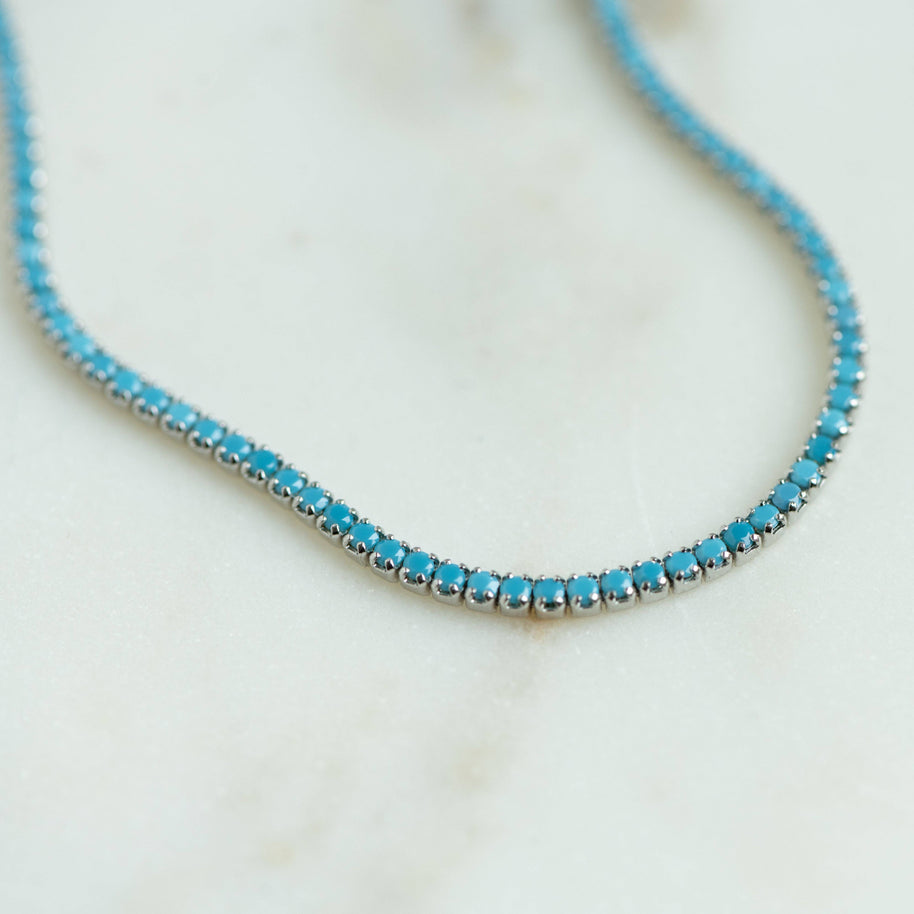 Turquoise Tennis Bracelet