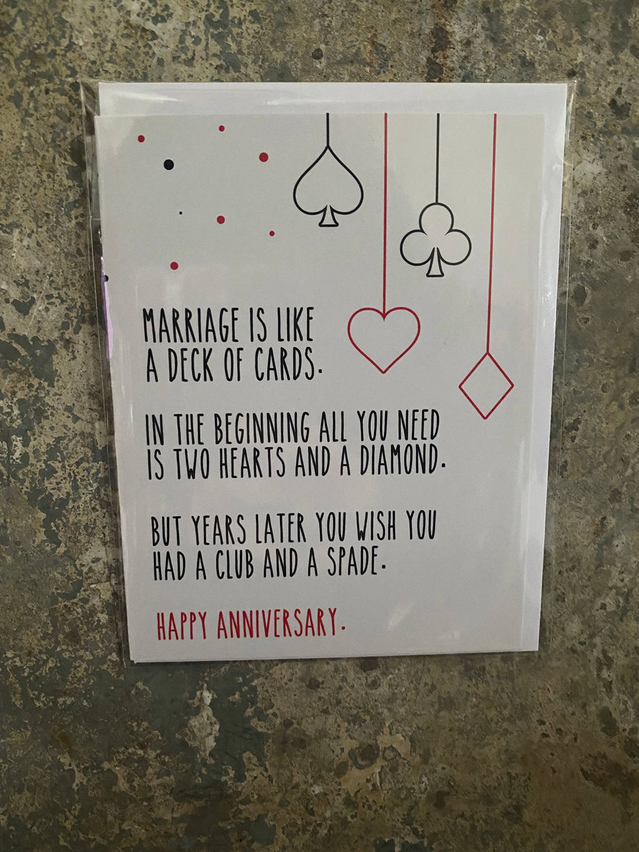 Deck of Cards Greeting Card