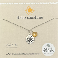 Hello sunshine necklace