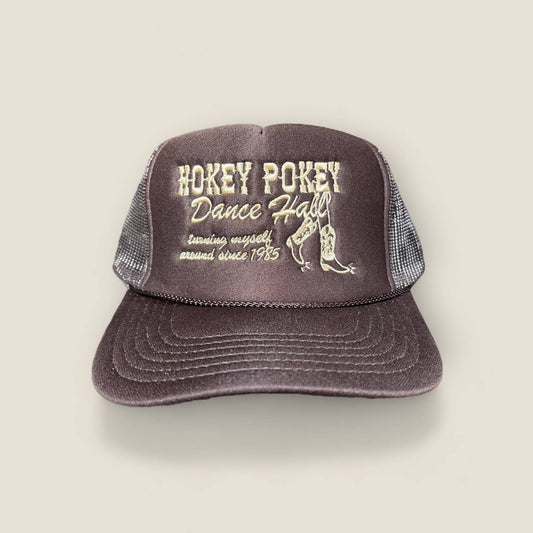 Hokey Pokey Dance Hall Trucker Hat | Brown