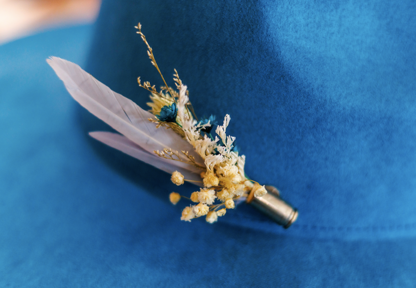 The Mini Pinny - Mini bullet casing hat pin