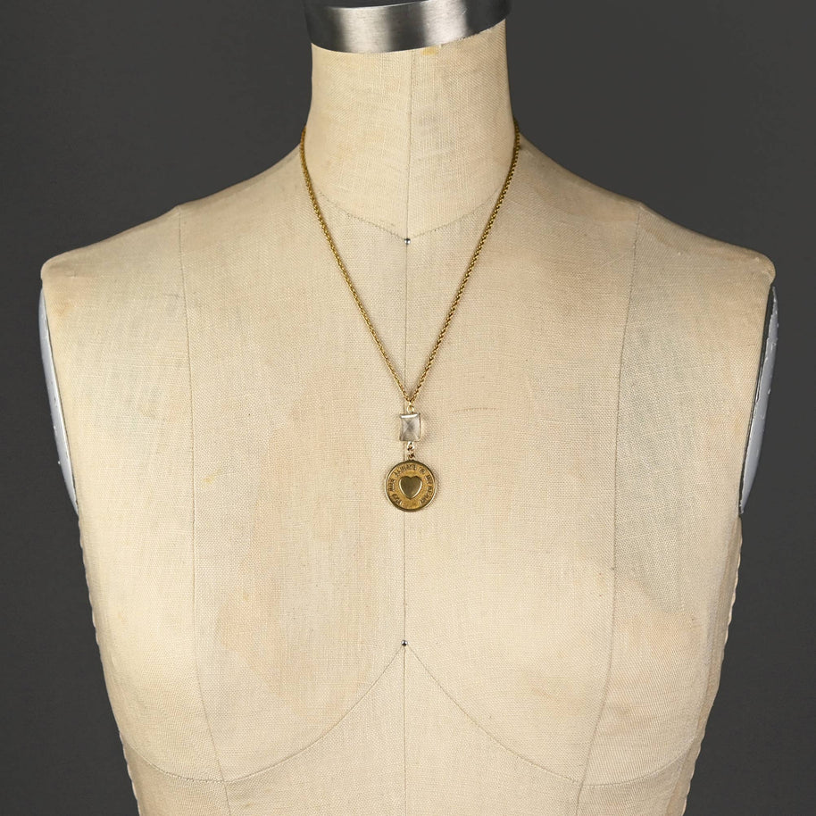 In My Heart Crystal Necklace