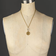 In My Heart Crystal Necklace