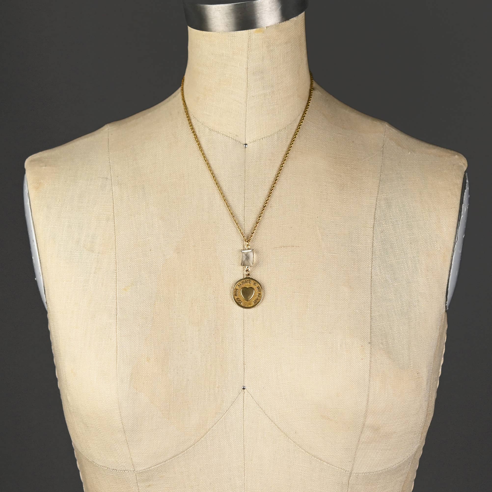 In My Heart Crystal Necklace