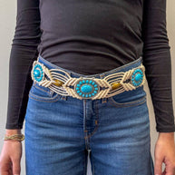 Amaya Belts: White