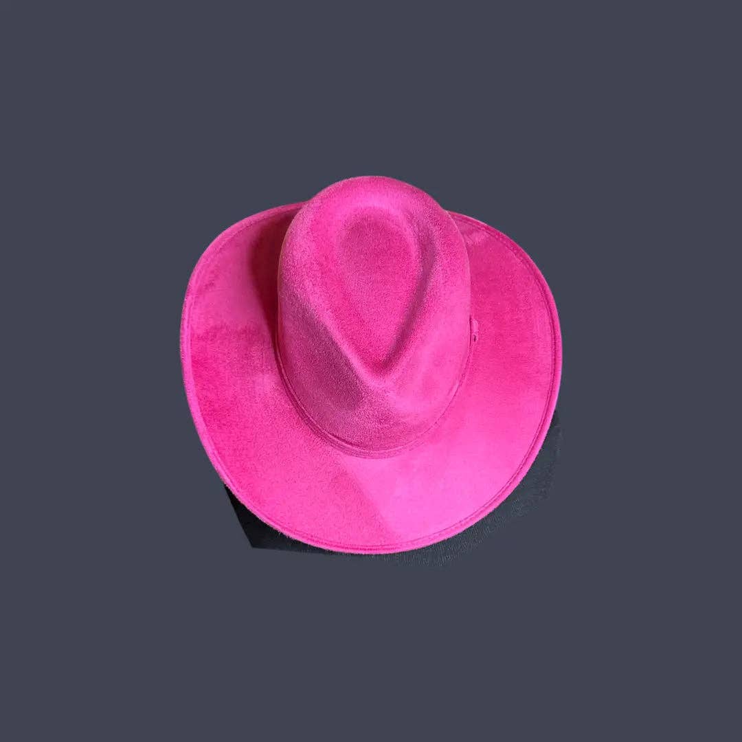 Faux Suede Billy Hat 