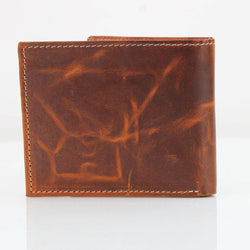 Leather Bifold Tooled Wallet
