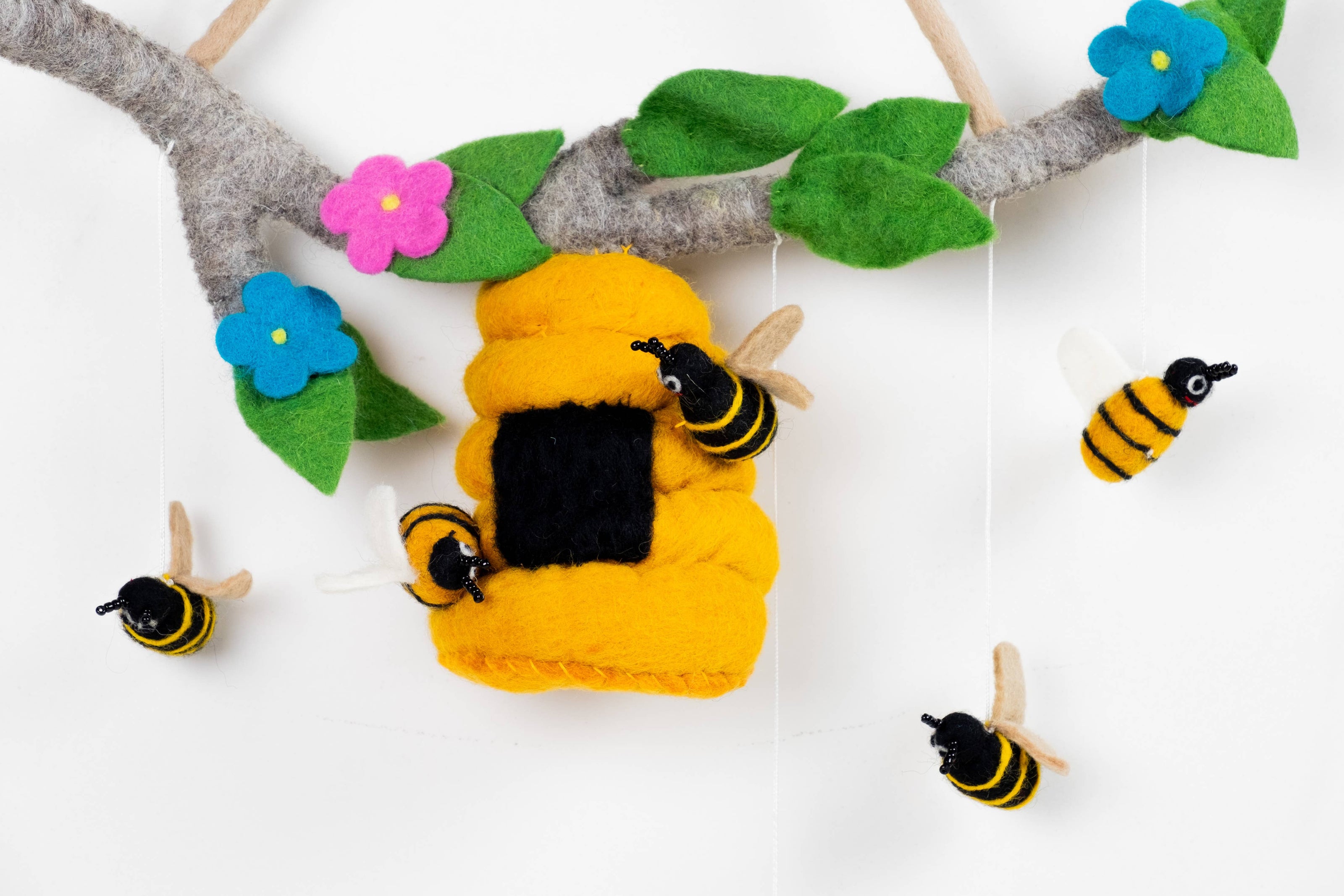 Baby Mobile - Bee Hive and Honey Bee