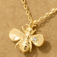 Bee Pendant Necklace