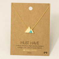 Stone Mountain Pendant Necklace