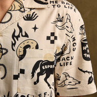 Cowboy Coffee Button-Up