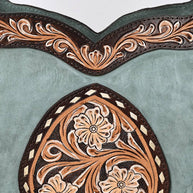 Western Leather Hobo Bag Hand Tooled