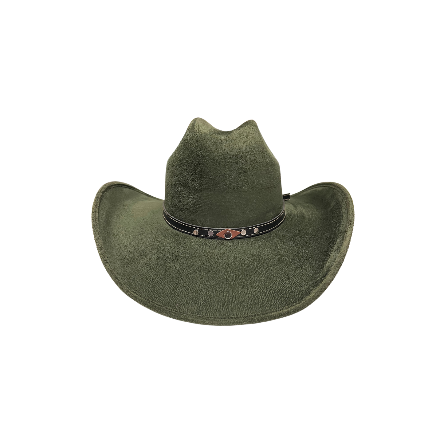 Unisex Vegan Suede Western Cowboy Hats