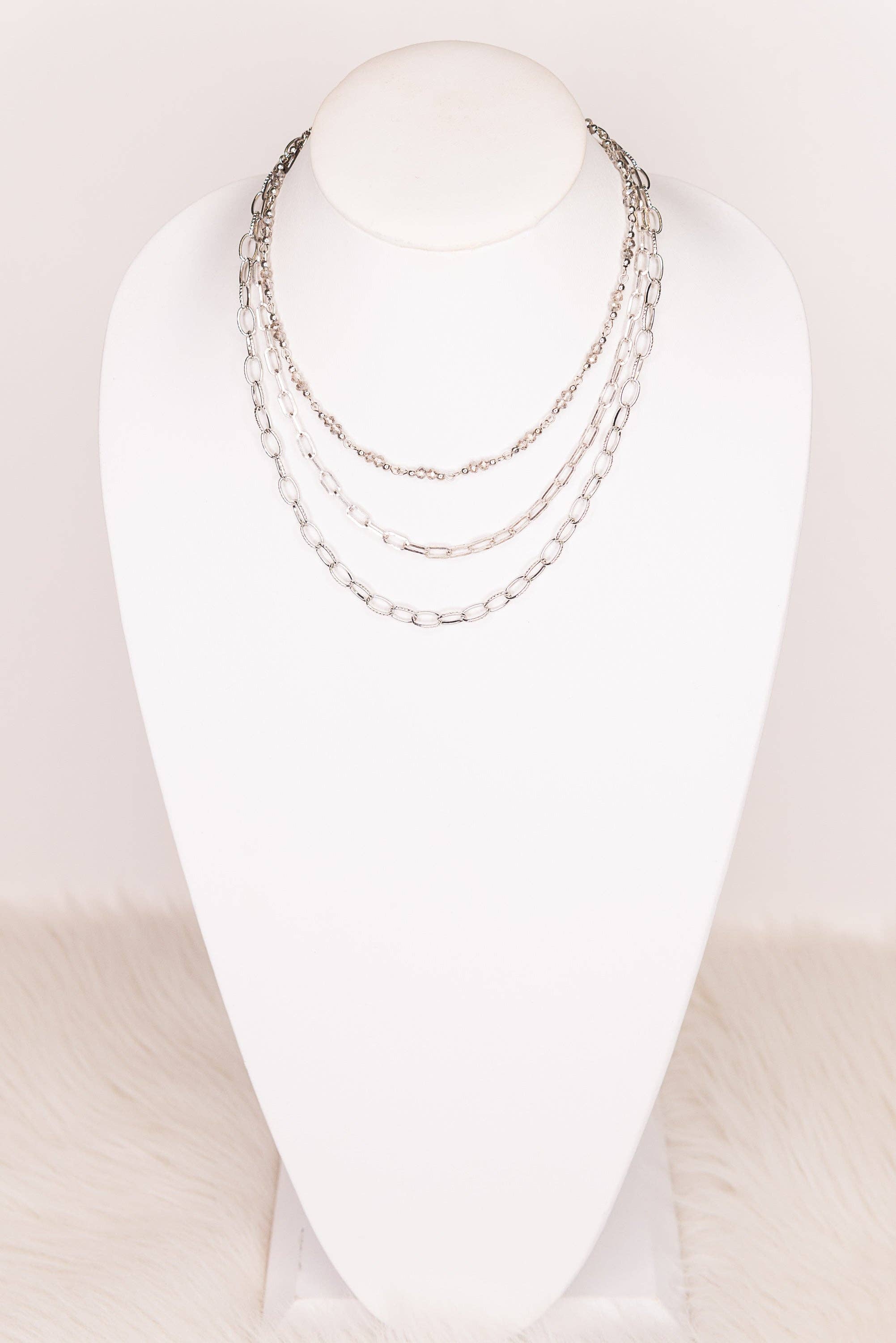 Cybil Necklace in Silver