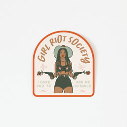 Girl Riot Society Die Cut Sticker - Eliza WHOLESALE