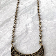 Wonder Woman Necklace in Bronze