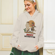 Boot Scootin Kitties Fleece Hoodie