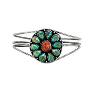 Sterling Mohave Turquoise Bangle Bracelet