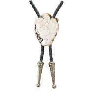 Gemstone Bolo Tie - Howlite