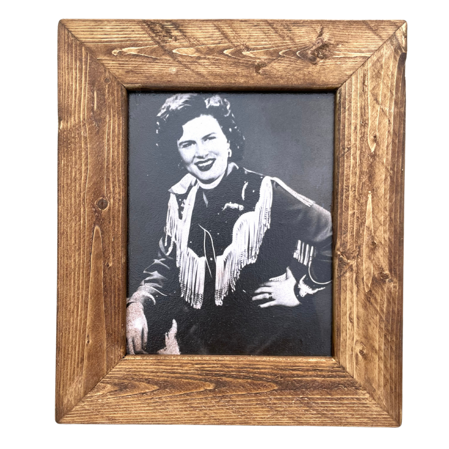 Antiqued Patsy Cline Handmade Picture