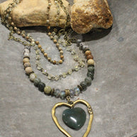 My Heart Beat Layered Necklace
