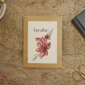Tiny Intentions Breathe Lotus Tattoo