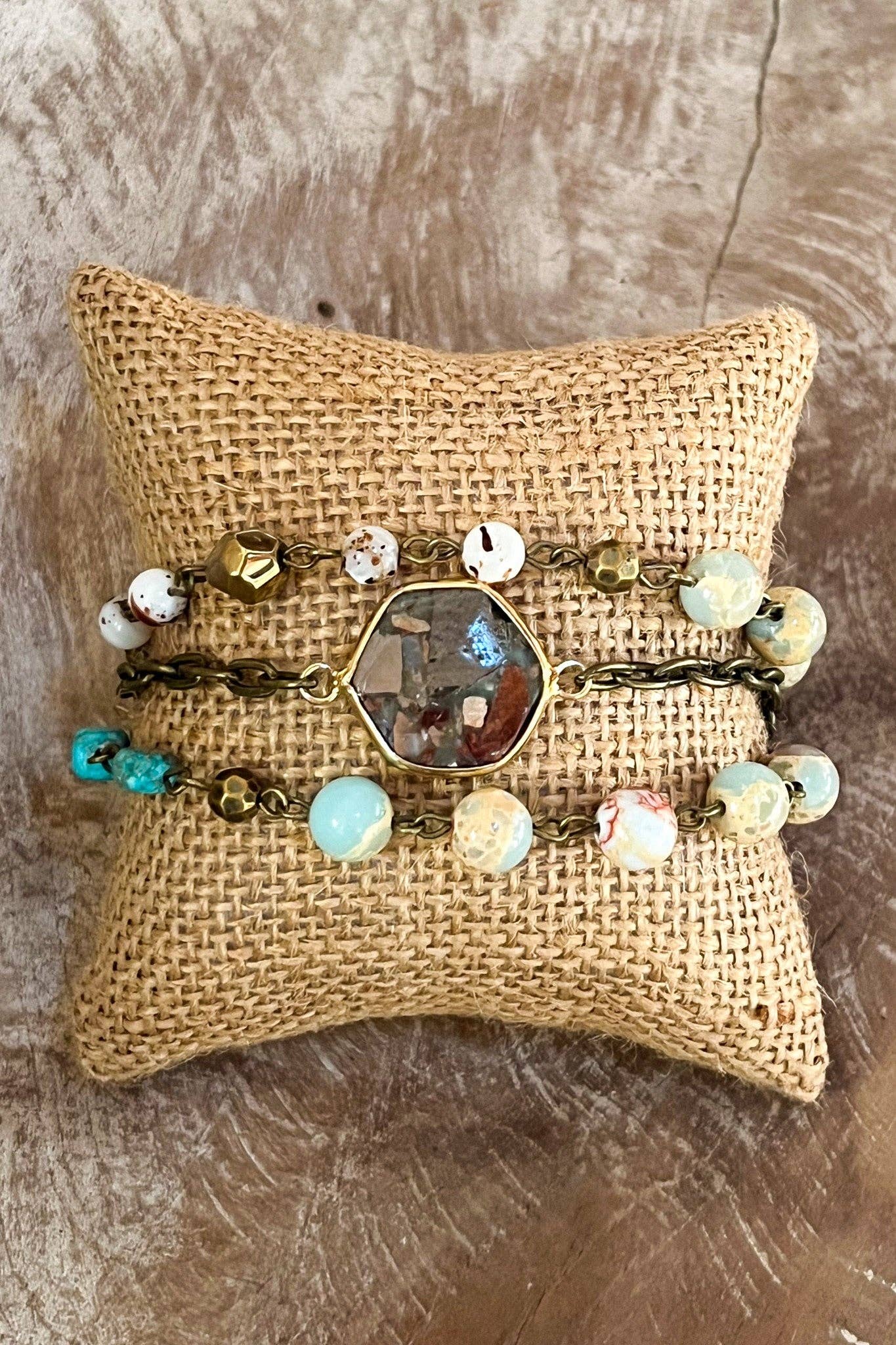 Janet Bracelet Imperial Jasper