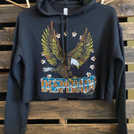 Desperado Cropped Hooded sweatshirt