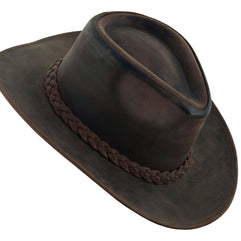 THUNDER Leather Cowboy Hat