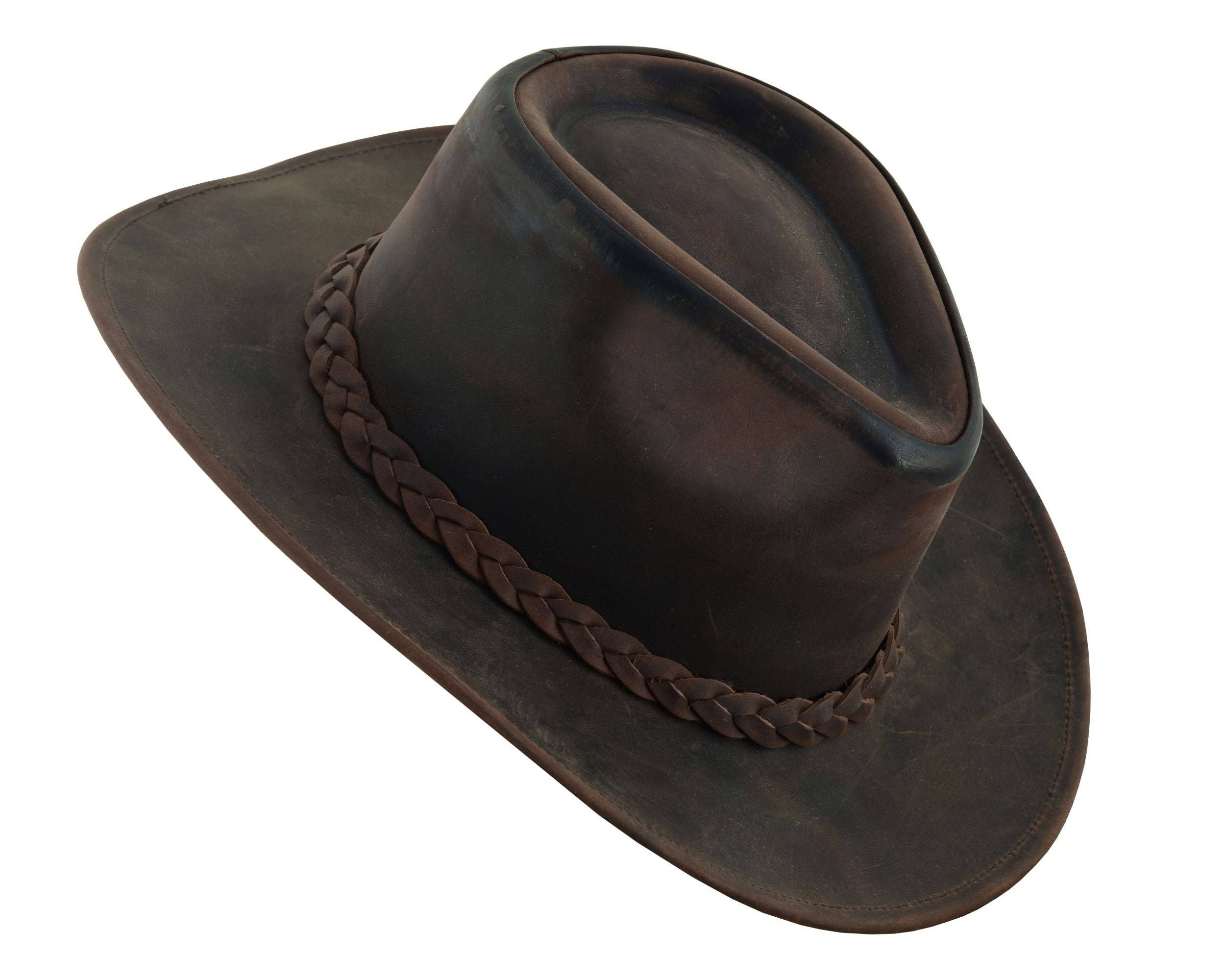 THUNDER Leather Cowboy Hat