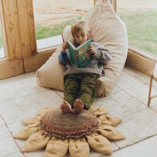 Floor cushion Sunflower