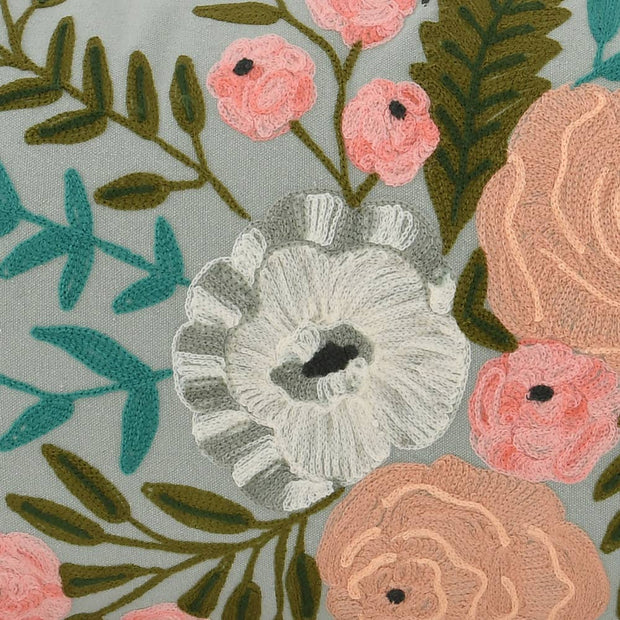 Floral Retro Canvas Pillow  16X36"