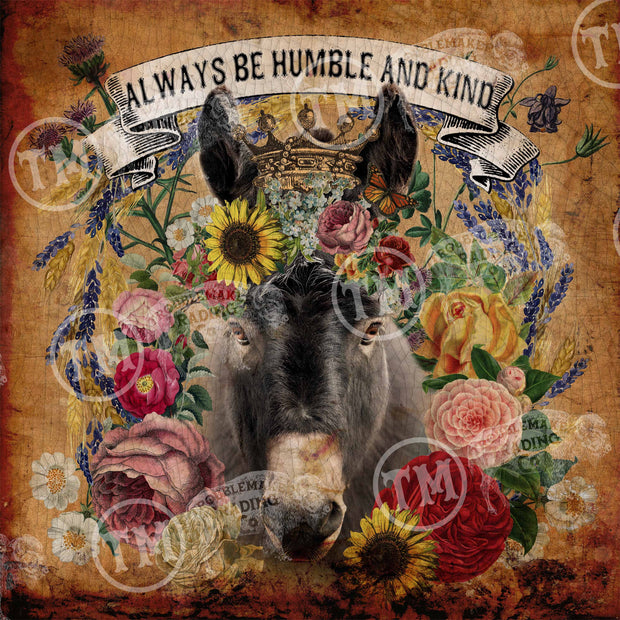 "Always be Humble and Kind" - Circle Artwork