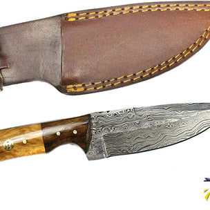 9'' Damascus Blade for Every Outdoor trip